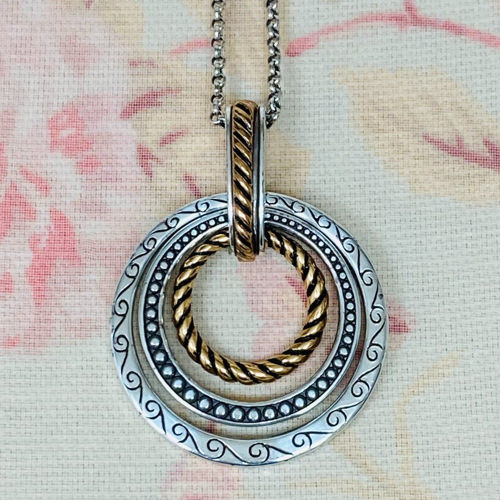 Brighton Brand Two Tone Color Necklace